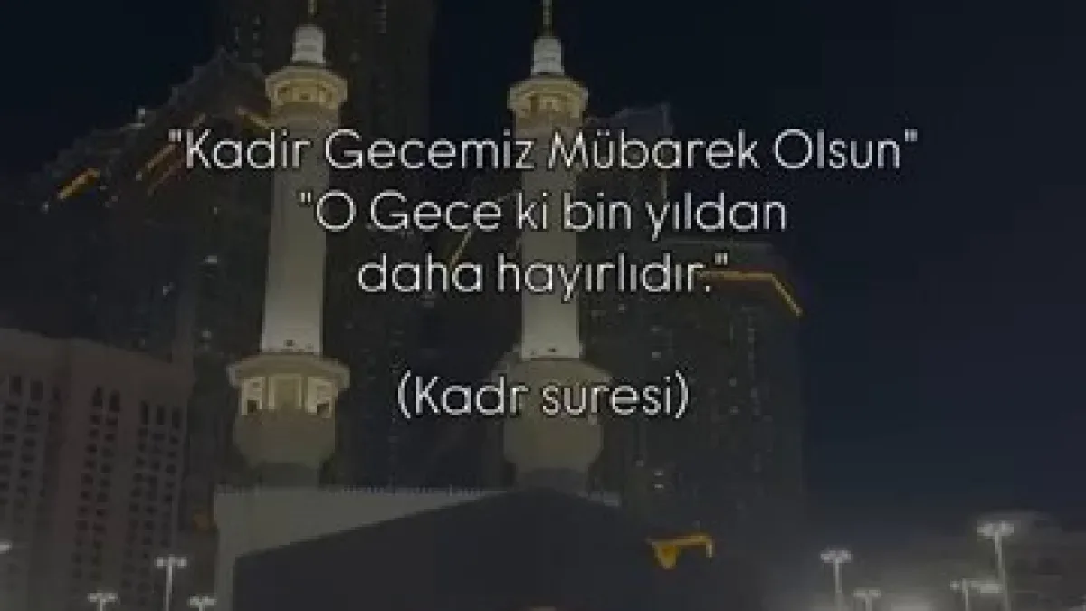 Bursa Osmangazi İlçe Milli Eğitim Müdürlüğü'nden Kadir Gecesi Mesajı: Dualar Kabul Olsun Bursa Osmangazi İlçe Milli Eğitim Müdürlüğü'nden Kadir Gecesi Mesajı: Dualar Kabul Olsun