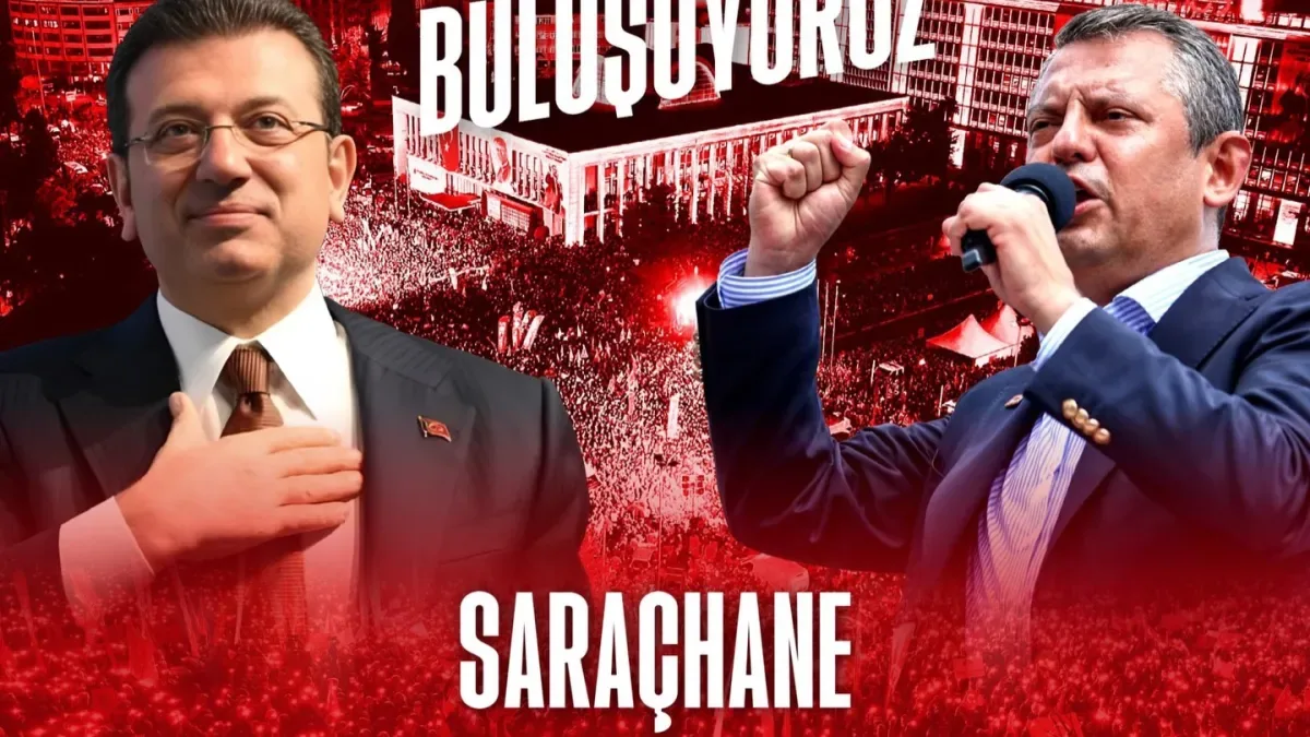 CHP Saraçhane Mitingi: İmamoğlu ve Özel Liderliğinde Demokratik Direniş Buluşması CHP Saraçhane Mitingi: İmamoğlu ve Özel Liderliğinde Demokratik Direniş Buluşması