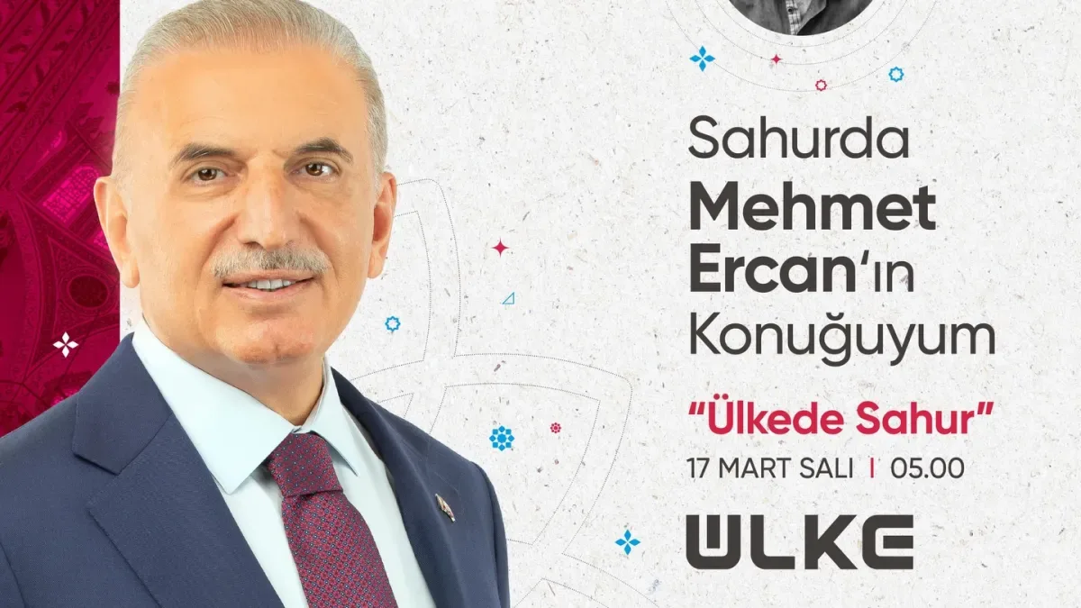 İsmet Yıldırım, Kadir Gecesi'nde Ülke TV Sahur Programında Canlı Yayında İsmet Yıldırım, Kadir Gecesi'nde Ülke TV Sahur Programında Canlı Yayında