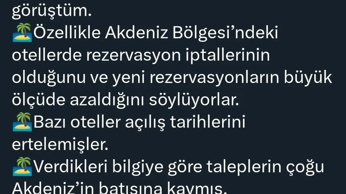 Akdeniz'de Turizm Daralıyor: İspanya'ya Yöneliş Hızlanıyor Akdeniz'de Turizm Daralıyor: İspanya'ya Yöneliş Hızlanıyor