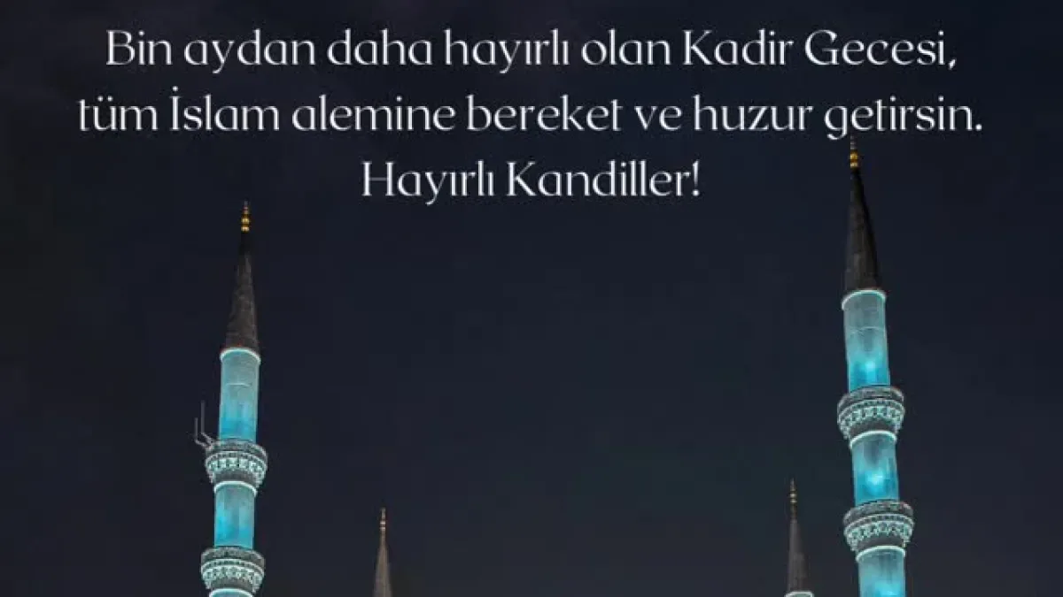 Kadir Gecesi 2026: İstanbul Beyoğlu'ndan İslam Alemi'ne Bereket ve Huzur Mesajı Kadir Gecesi 2026: İstanbul Beyoğlu'ndan İslam Alemi'ne Bereket ve Huzur Mesajı