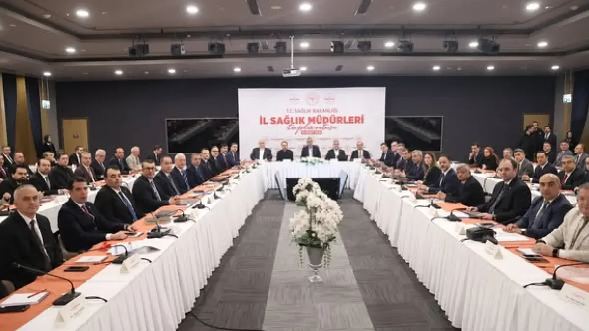 Sağlık Bakanı Memişoğlu, 81 İlin Sağlık Müdürleri ile Stratejik Değerlendirme Toplantısı Gerçekleştirdi Sağlık Bakanı Memişoğlu, 81 İlin Sağlık Müdürleri ile Stratejik Değerlendirme Toplantısı Gerçekleştirdi