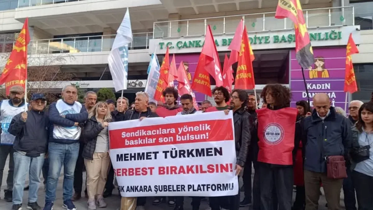 Mehmet Türkmen Tutuklandı: Sendika Başkanının Gözaltına Alınması İşçi Haklarına Yönelik Baskıyı Yeniden Gündeme Getirdi Mehmet Türkmen Tutuklandı: Sendika Başkanının Gözaltına Alınması İşçi Haklarına Yönelik Baskıyı Yeniden Gündeme Getirdi