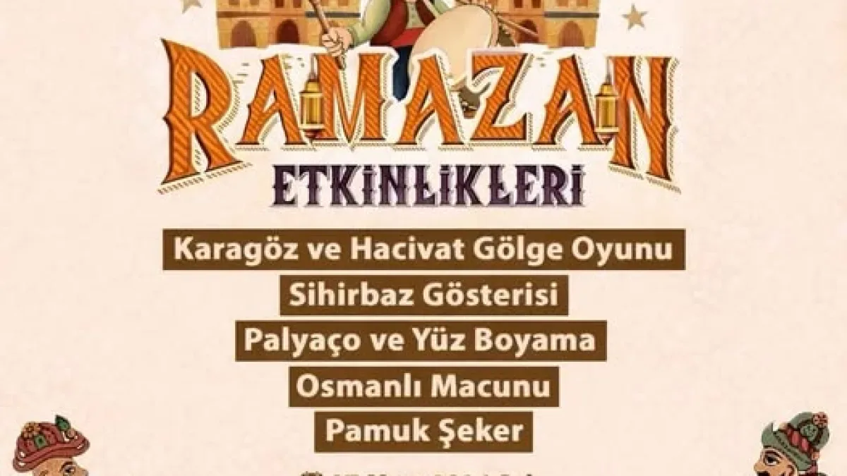Balya'da Ramazan Coşkusu Başlıyor: Çocuklara Özel Karagöz ve Sihirbazlık Gösterileri Balya'da Ramazan Coşkusu Başlıyor: Çocuklara Özel Karagöz ve Sihirbazlık Gösterileri