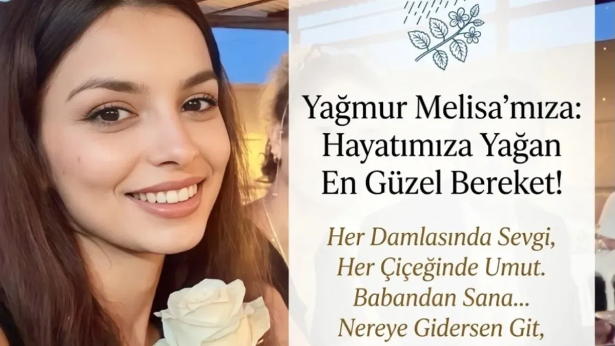 Yalova'da Bir Baba, Kızı Yağmur Melisa'ya Duygusal Doğum Günü Mesajı Yayınladı Yalova'da Bir Baba, Kızı Yağmur Melisa'ya Duygusal Doğum Günü Mesajı Yayınladı