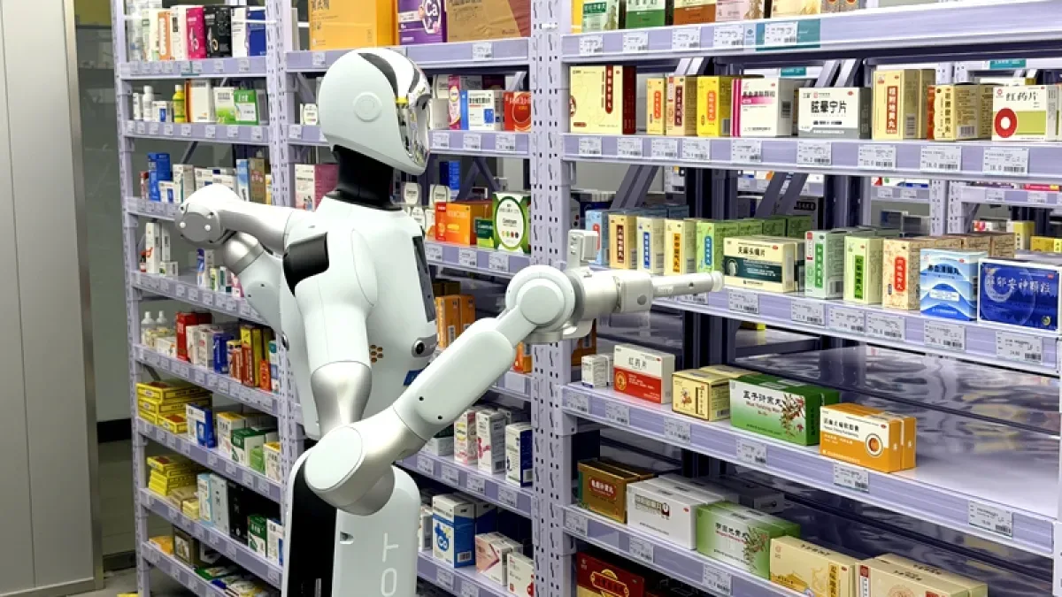 Çin'de İlk Eczane Robotu Galbot G1: Sağlıkta 7/24 Hizmet ve %99,5 Başarı Oranı Çin'de İlk Eczane Robotu Galbot G1: Sağlıkta 7/24 Hizmet ve %99,5 Başarı Oranı