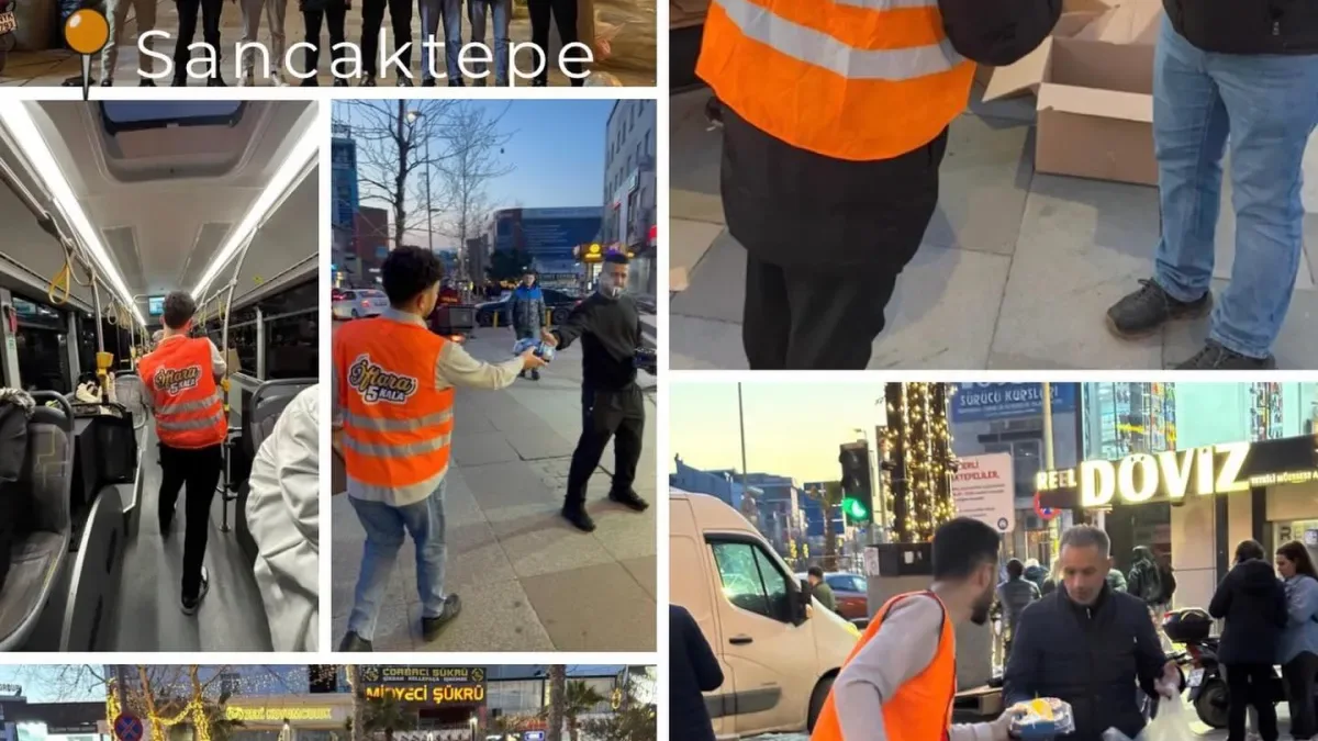 Sancaktepe AK Parti Gençlik Kolları'ndan İftarda Yolda Olanlara Destek Sancaktepe AK Parti Gençlik Kolları'ndan İftarda Yolda Olanlara Destek