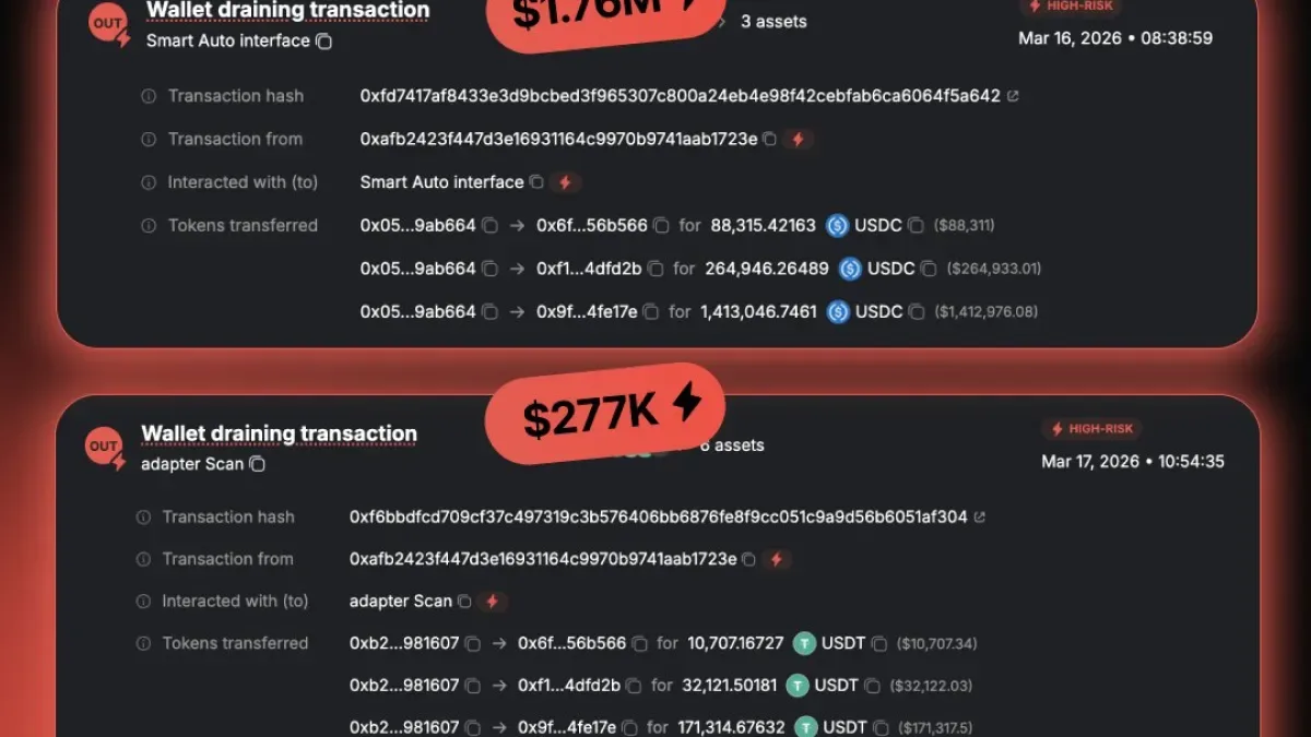 MetaMask Kullanıcılarını Hedef Alan Kripto Hırsızlığı: 1.76 Milyon Dolarlık Zarar MetaMask Kullanıcılarını Hedef Alan Kripto Hırsızlığı: 1.76 Milyon Dolarlık Zarar