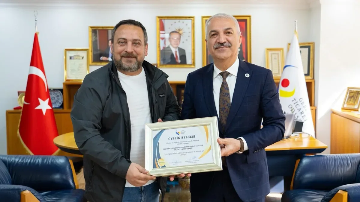 Gebze Ticaret Odası, ISAK Precision Engineering ile İş Birliğini Güçlendirdi Gebze Ticaret Odası, ISAK Precision Engineering ile İş Birliğini Güçlendirdi