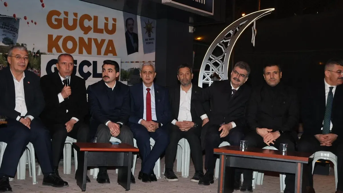 Konya AK Parti İl Teşkilatı Ramazan İftarında Bir Araya Geldi Konya AK Parti İl Teşkilatı Ramazan İftarında Bir Araya Geldi