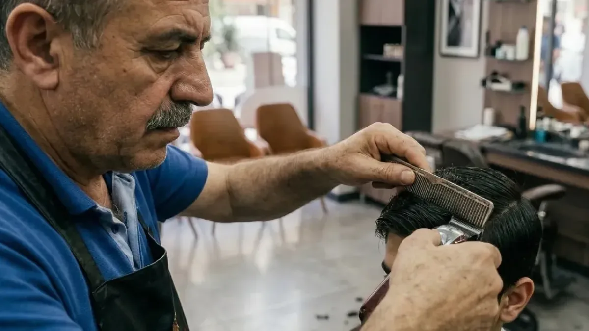 Yalova Berber ve Kuaförlerinde Ramazan Bayramı Yoğunluğu Başladı | Arife Günü Yoğunluğundan Kaçınma Çağrısı Yalova Berber ve Kuaförlerinde Ramazan Bayramı Yoğunluğu Başladı | Arife Günü Yoğunluğundan Kaçınma Çağrısı