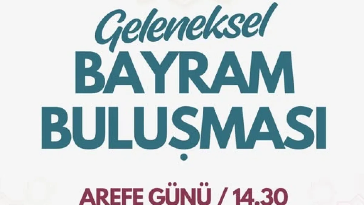Hacılar Belediyesi Geleneksel Bayram Buluşması ile Hemşehrilerini Arefe Günü Bir Araya Getiriyor Hacılar Belediyesi Geleneksel Bayram Buluşması ile Hemşehrilerini Arefe Günü Bir Araya Getiriyor