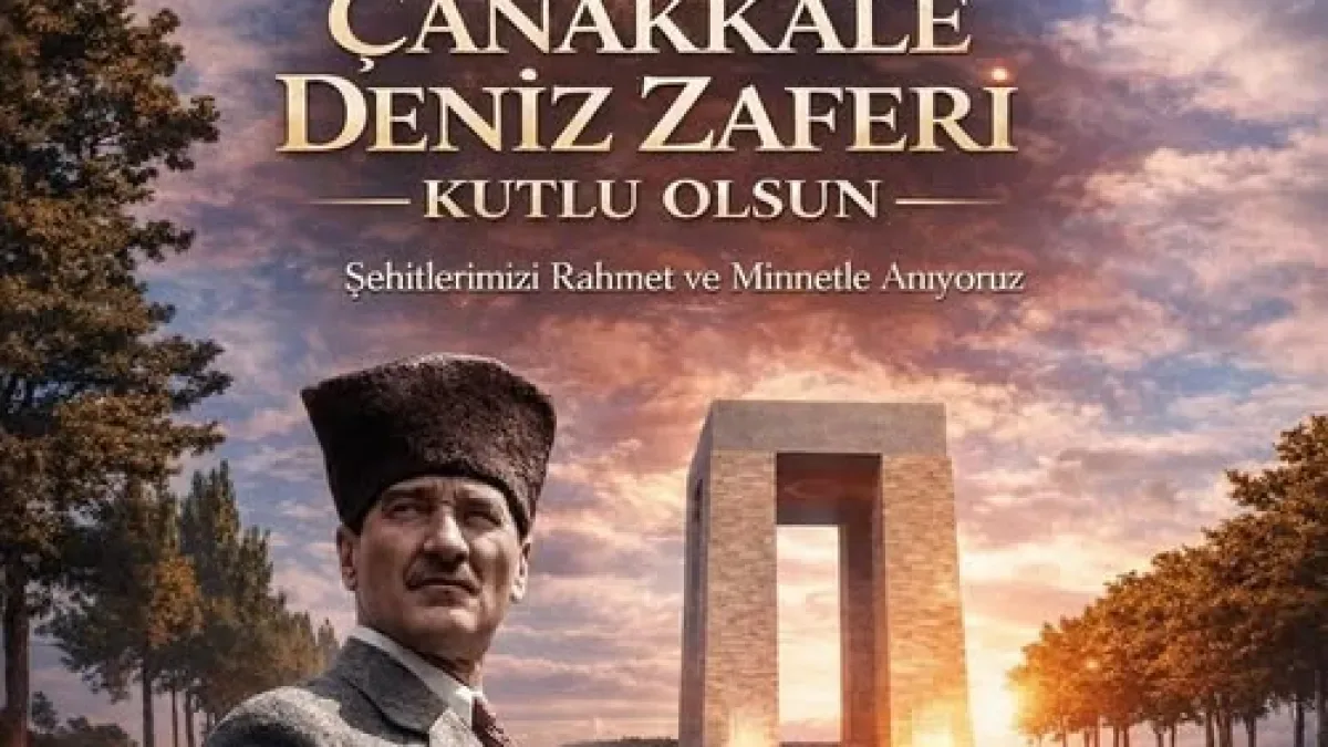 Erdek Belediye Başkanı Burhan KARIŞIK'tan Çanakkale Zaferi Mesajı Erdek Belediye Başkanı Burhan KARIŞIK'tan Çanakkale Zaferi Mesajı