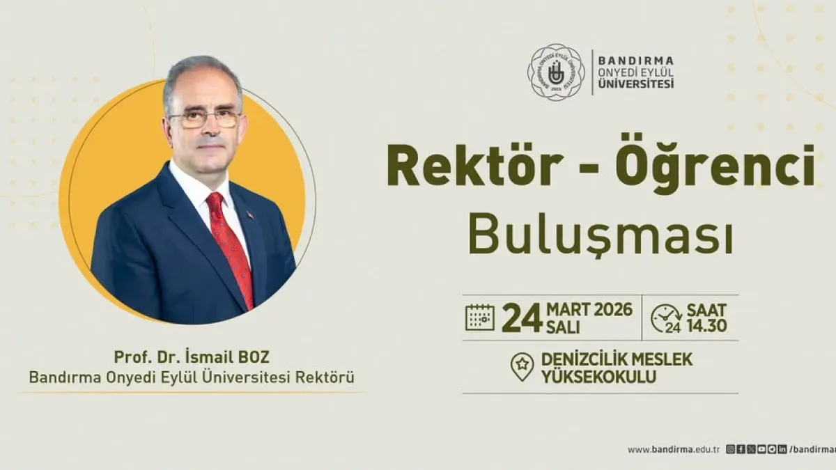 Rektör Boz Öğrencilerle Buluşacak: Kampüste Diyalog Zamanı Rektör Boz Öğrencilerle Buluşacak: Kampüste Diyalog Zamanı
