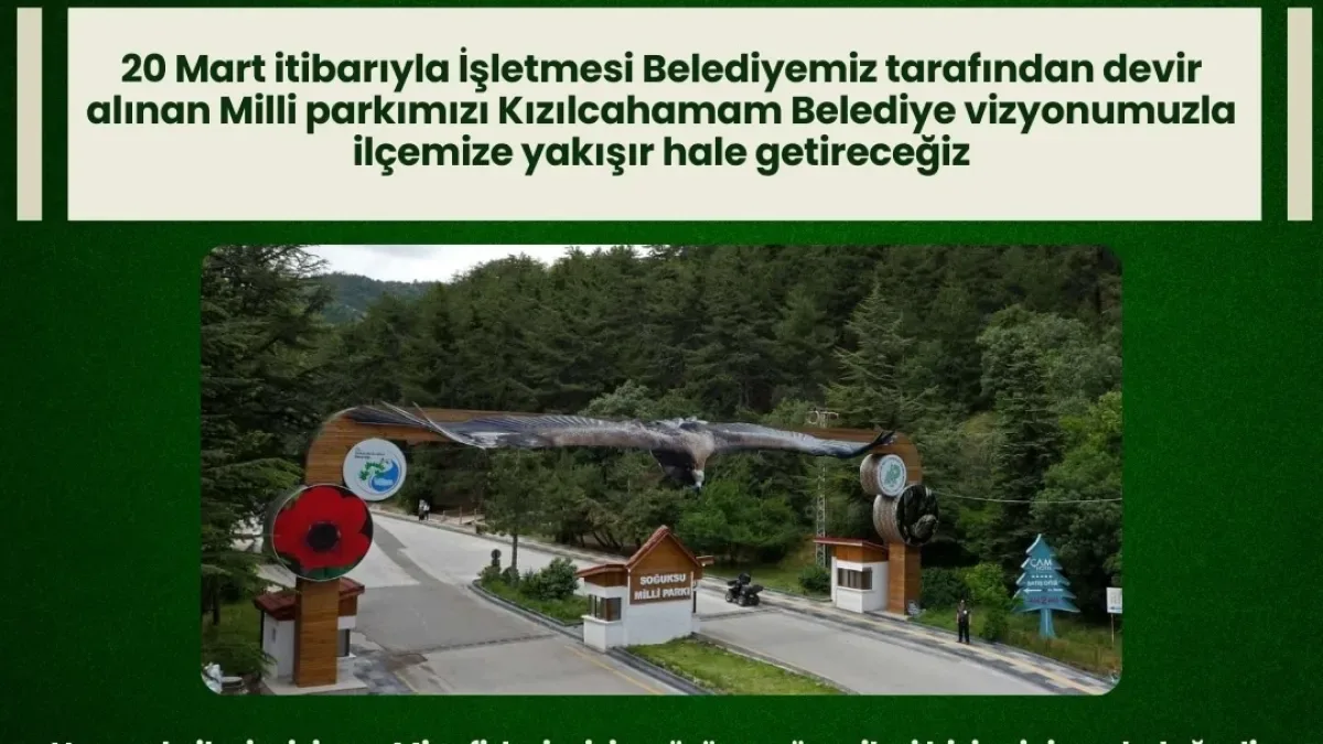 Soğuksu Milli Parkı'nda Yeni Bir Sahip: İşletme Neden Kızılcahamam Belediyesi'ne Geçti? Soğuksu Milli Parkı'nda Yeni Bir Sahip: İşletme Neden Kızılcahamam Belediyesi'ne Geçti?