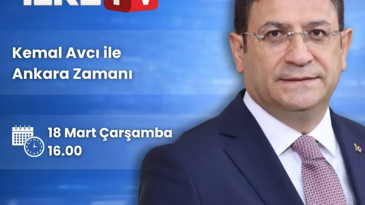 Deva Partisi'nden Ankara Milletvekili İdris Şahin, Bugünkü Canlı Yayında Gündemi Değerlendirecek Deva Partisi'nden Ankara Milletvekili İdris Şahin, Bugünkü Canlı Yayında Gündemi Değerlendirecek