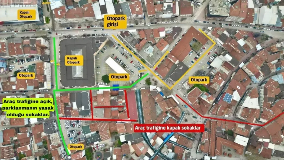 İnegöl'de Bayramda Trafik Düzeni: 5 Sokak Araç Girişine Kapatıldı İnegöl'de Bayramda Trafik Düzeni: 5 Sokak Araç Girişine Kapatıldı
