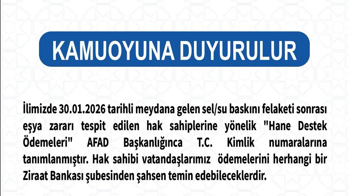 Adana'da Selzedelere Destek Ödemeleri Başladı: Banka Şubesi Zorunluluğu Dikkat Çekiyor Adana'da Selzedelere Destek Ödemeleri Başladı: Banka Şubesi Zorunluluğu Dikkat Çekiyor