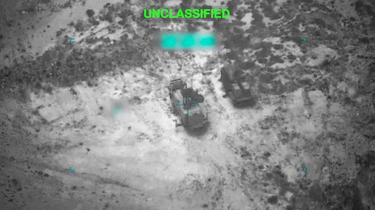 CENTCOM'dan Kritik Açıklama: İran'a Ait Hava Saldırısı Görüntüleri Yayınlandı CENTCOM'dan Kritik Açıklama: İran'a Ait Hava Saldırısı Görüntüleri Yayınlandı