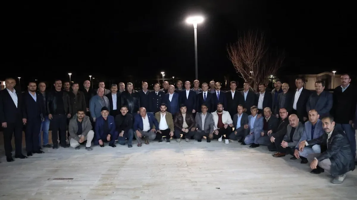 Kaymakam Türkman, Muhtarların İftarında İlçe Protokolüyle Buluştu Kaymakam Türkman, Muhtarların İftarında İlçe Protokolüyle Buluştu