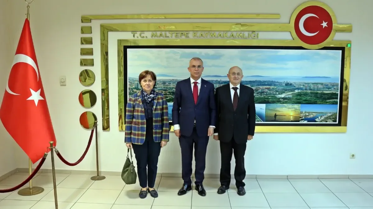 Maltepe Kaymakamı Tiryaki'nin Makamında Ne Görüşüldü? Maltepe Kaymakamı Tiryaki'nin Makamında Ne Görüşüldü?
