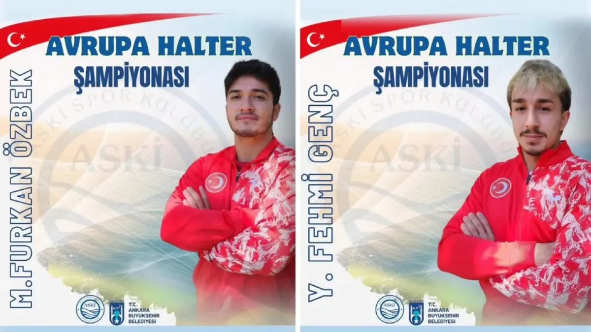 ASKİ'li Halterci Harun Algül, Avrupa Şampiyonası'nda Altın Madalya Kazandı ASKİ'li Halterci Harun Algül, Avrupa Şampiyonası'nda Altın Madalya Kazandı