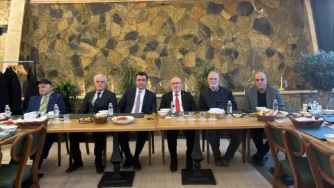 AK Parti Sincan Teşkilatı, Milletvekili Osman Gökçek'in İftar Davetine Katıldı