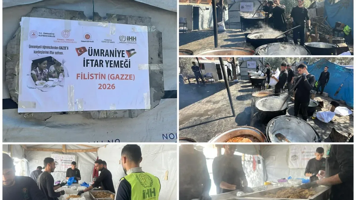 Ümraniye'den Gazze'ye Kardeşlik Eli: Öğrencilerin Hazırladığı Sofra Uzaktaki Kardeşlere Ulaştı Ümraniye'den Gazze'ye Kardeşlik Eli: Öğrencilerin Hazırladığı Sofra Uzaktaki Kardeşlere Ulaştı