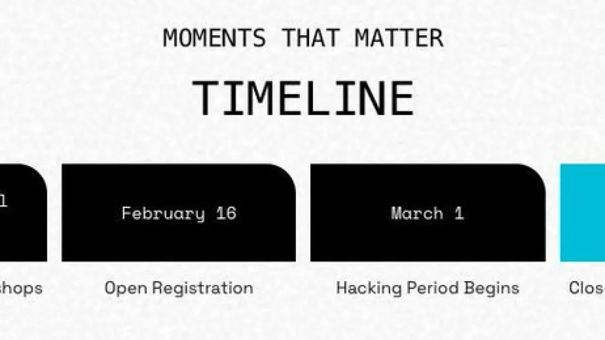 Polkadot Solidity Hackathon 2026 İçin Son Çağrı: Başvurular Yarın Kapanıyor Polkadot Solidity Hackathon 2026 İçin Son Çağrı: Başvurular Yarın Kapanıyor
