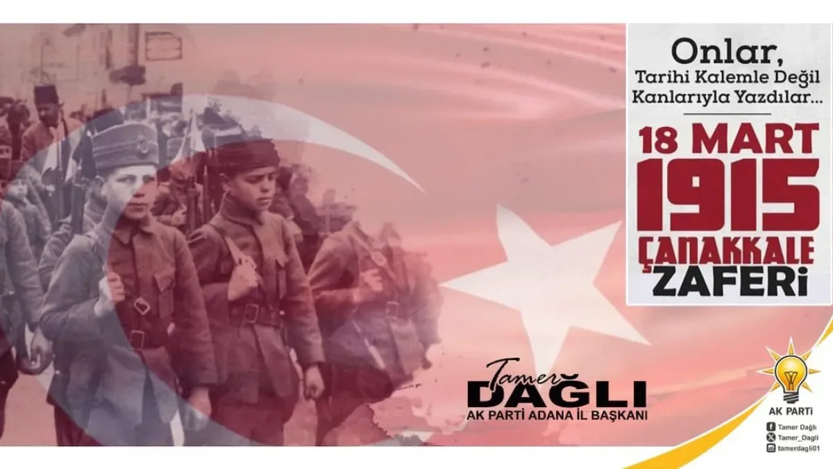 Tamer Dağlı'dan Çanakkale Mesajı: "Bir Milletin Yeniden Diriliş Destanı" Tamer Dağlı'dan Çanakkale Mesajı: "Bir Milletin Yeniden Diriliş Destanı"
