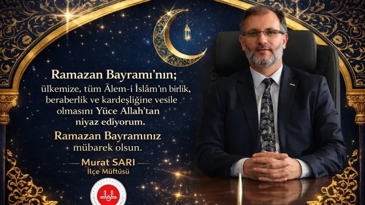 Bursa Gürsu'dan Ramazan Bayramı Mesajı: Müftü Sarı'dan Vatandaşlara Tebrik Bursa Gürsu'dan Ramazan Bayramı Mesajı: Müftü Sarı'dan Vatandaşlara Tebrik