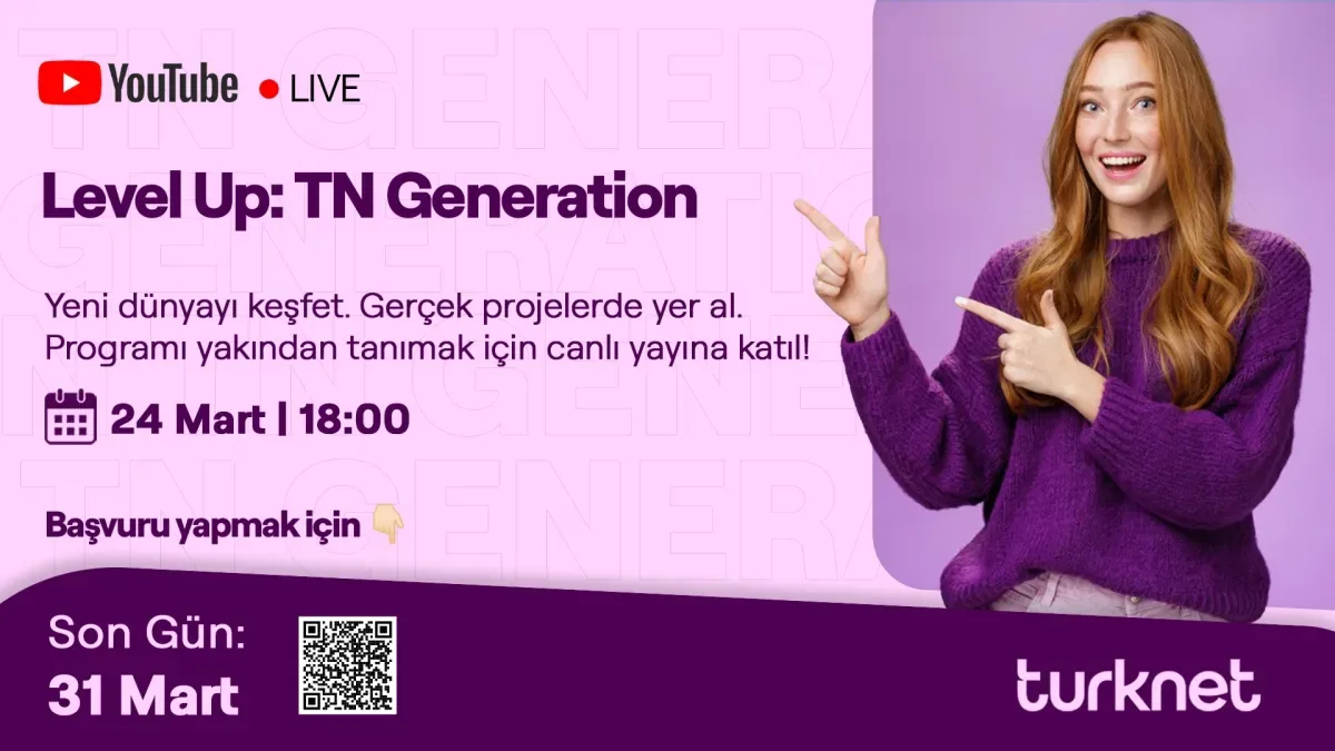 İstanbul Üniversitesi Öğrencilerine Özel: TN Generation Staj Programı Detayları Canlı Yayında Açıklanacak İstanbul Üniversitesi Öğrencilerine Özel: TN Generation Staj Programı Detayları Canlı Yayında Açıklanacak