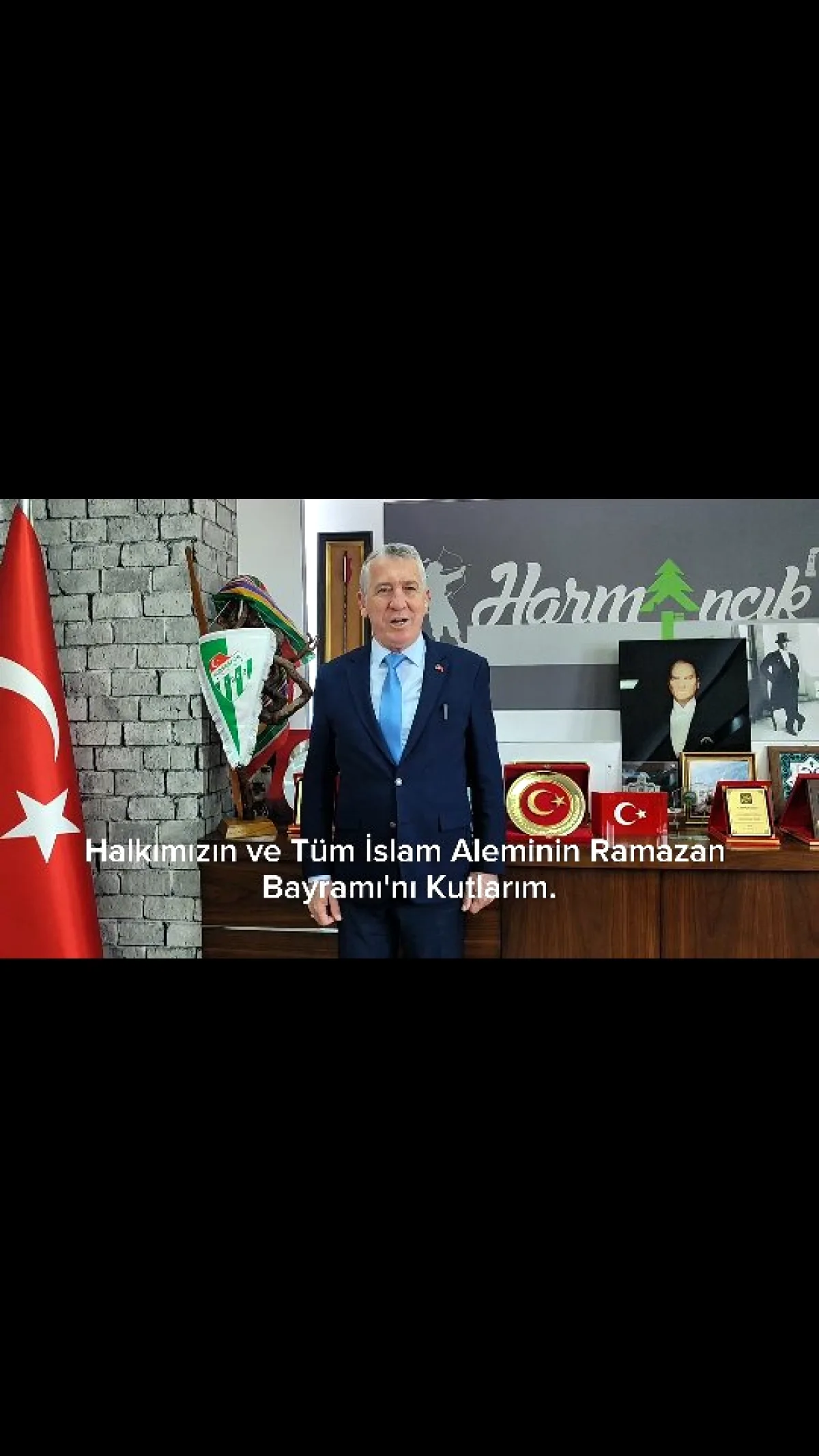 Harmancık Belediye Başkanı'ndan Anlamlı Ramazan Bayramı Mesajı ve Bayramlaşma Daveti Harmancık Belediye Başkanı'ndan Anlamlı Ramazan Bayramı Mesajı ve Bayramlaşma Daveti