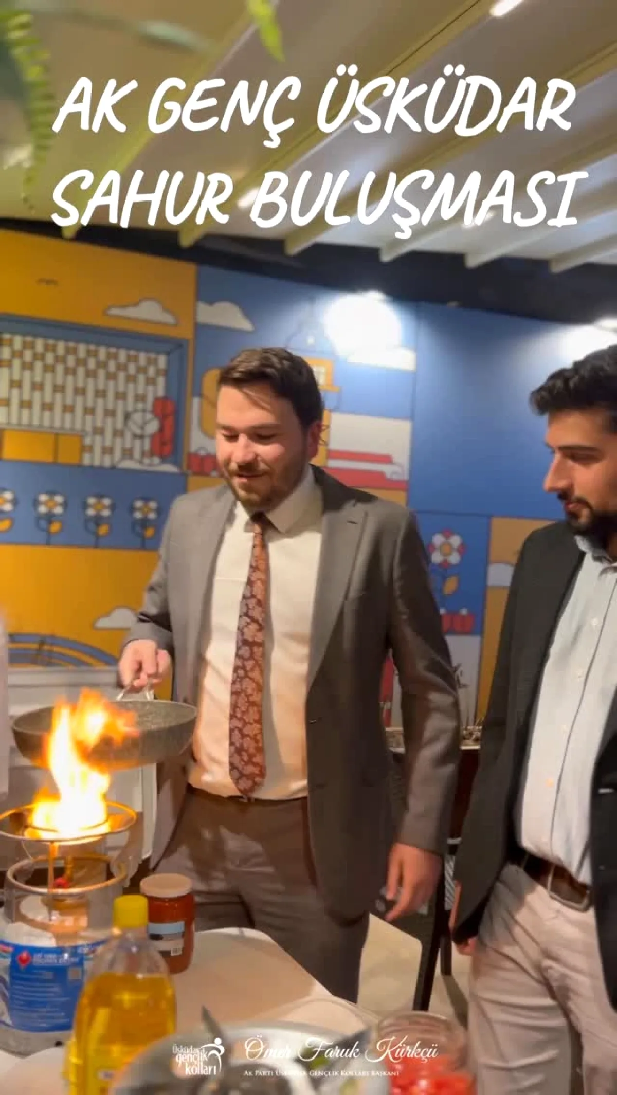 AK Gençlik Üsküdar'da Sahur Sofrası: Masada Çaydan Daha Fazlası Vardı AK Gençlik Üsküdar'da Sahur Sofrası: Masada Çaydan Daha Fazlası Vardı