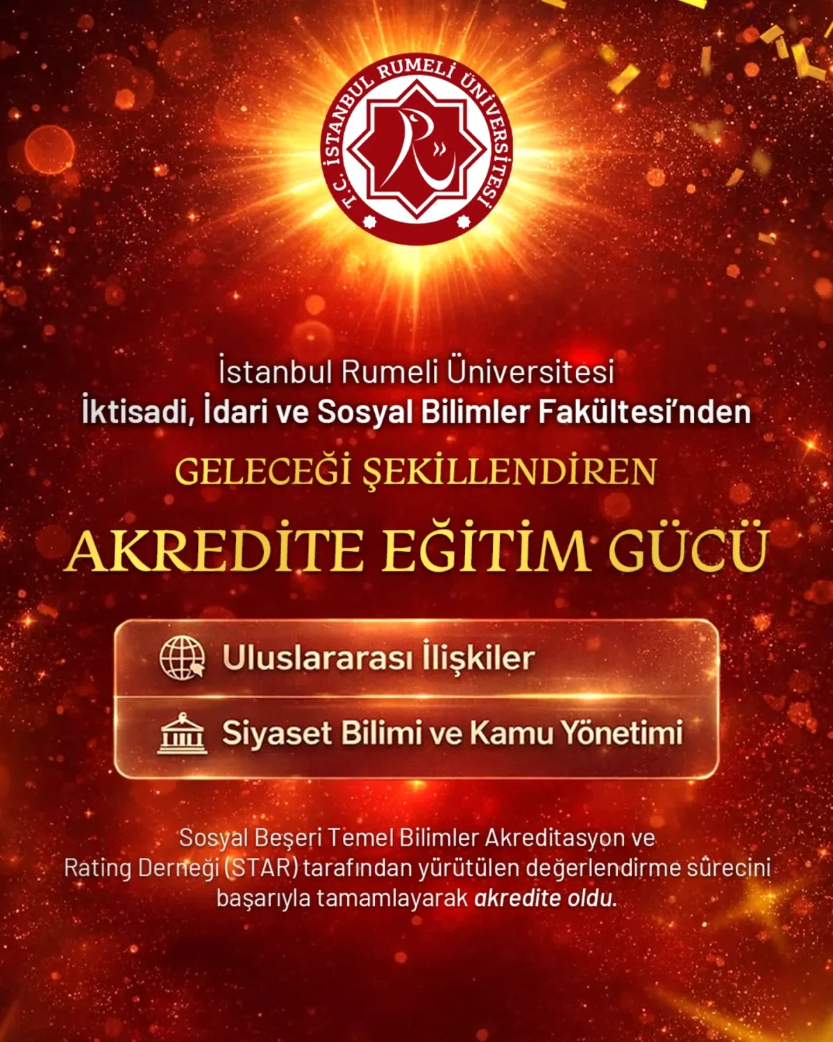 İstanbul Rumeli Üniversitesi'nden Kritik Akreditasyon Hamlesi: İki Program Kalite Onayı Aldı İstanbul Rumeli Üniversitesi'nden Kritik Akreditasyon Hamlesi: İki Program Kalite Onayı Aldı