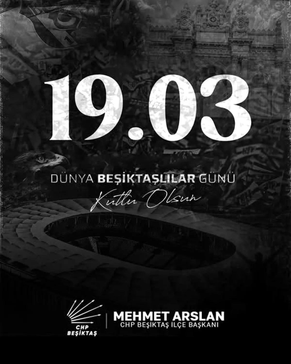 CHP Beşiktaş'tan 19 Mart Mesajı: "Bir Semt Değil, Bir Yaşam Biçimi" CHP Beşiktaş'tan 19 Mart Mesajı: "Bir Semt Değil, Bir Yaşam Biçimi"