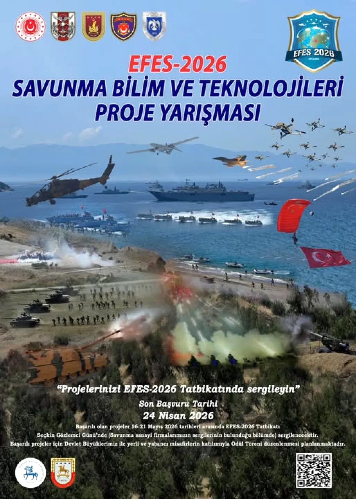 EFES 2026 Yarışması: Üniversite Öğrencileri Savunma Teknolojileri İçin Yarışacak EFES 2026 Yarışması: Üniversite Öğrencileri Savunma Teknolojileri İçin Yarışacak