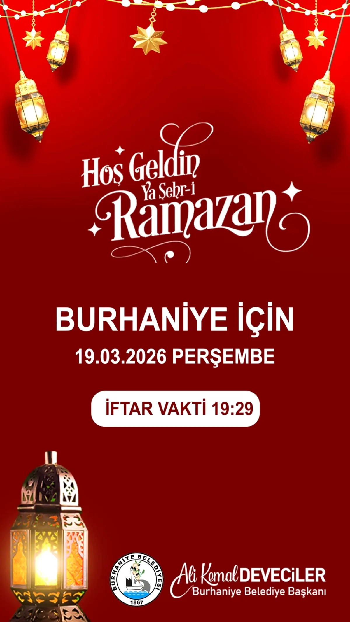 Burhaniye'de İftar Vakti Açıklandı: 19 Mart'ta Oruç Ne Zaman Açılacak? Burhaniye'de İftar Vakti Açıklandı: 19 Mart'ta Oruç Ne Zaman Açılacak?