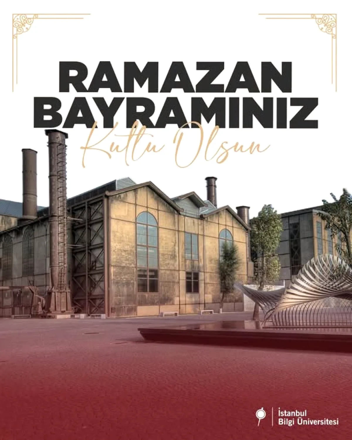 İstanbul Bilgi Üniversitesi'nden Çift Dilli Bayram Mesajı: "Bayramınız Kutlu Olsun" İstanbul Bilgi Üniversitesi'nden Çift Dilli Bayram Mesajı: "Bayramınız Kutlu Olsun"