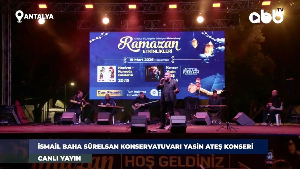 Antalya'da Ramazan Coşkusu Ekranlara Taşınıyor: İşte Canlı Yayınlanacak Etkinlikler Antalya'da Ramazan Coşkusu Ekranlara Taşınıyor: İşte Canlı Yayınlanacak Etkinlikler
