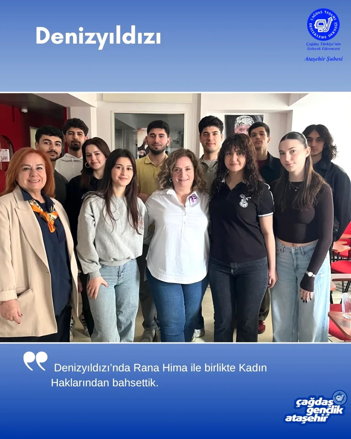 Denizyıldızı'nda Hangi Kritik Konular Gençlerle Konuşuldu? Denizyıldızı'nda Hangi Kritik Konular Gençlerle Konuşuldu?