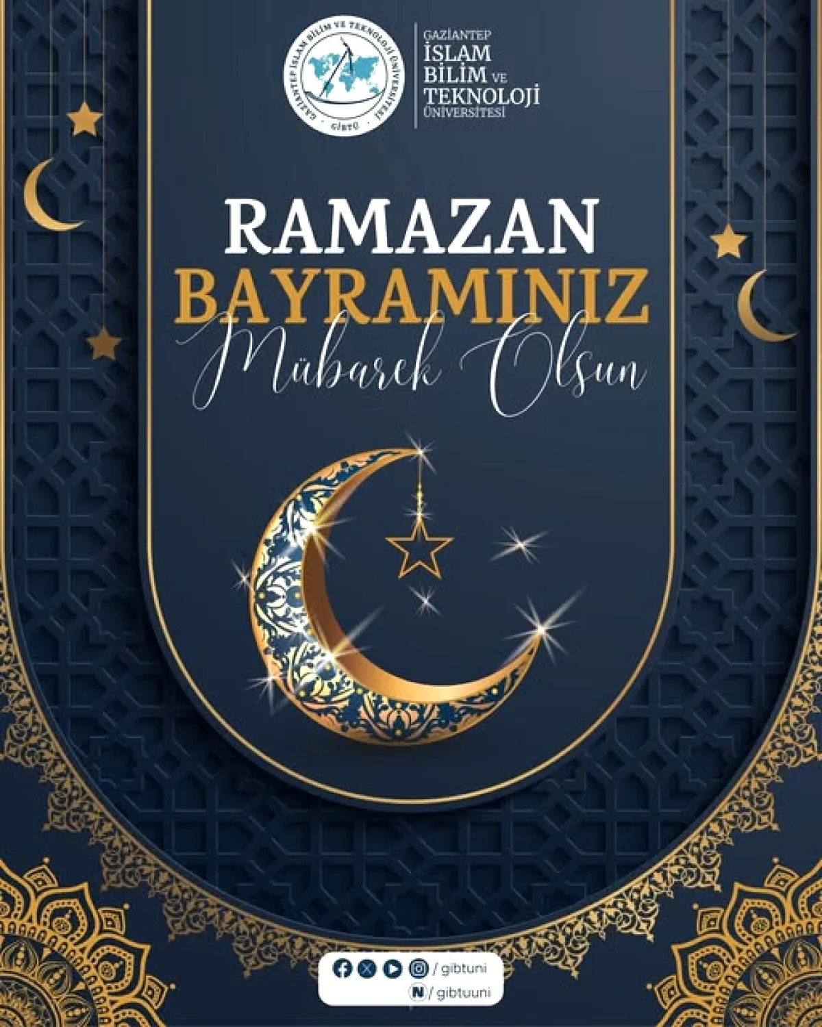 GİBTÜ Rektörü Şehmus Demir'den Ramazan Bayramı'nda Dikkat Çeken Vurgu: "Mazlumları Unutmayalım" GİBTÜ Rektörü Şehmus Demir'den Ramazan Bayramı'nda Dikkat Çeken Vurgu: "Mazlumları Unutmayalım"