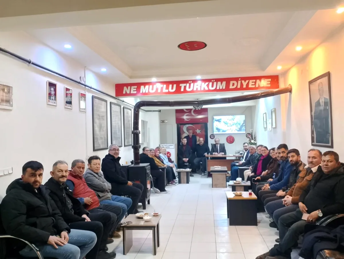Platform Temsilcileri Elmadağ'da: MHP İlçe Başkanlığı'na Ziyaret Platform Temsilcileri Elmadağ'da: MHP İlçe Başkanlığı'na Ziyaret