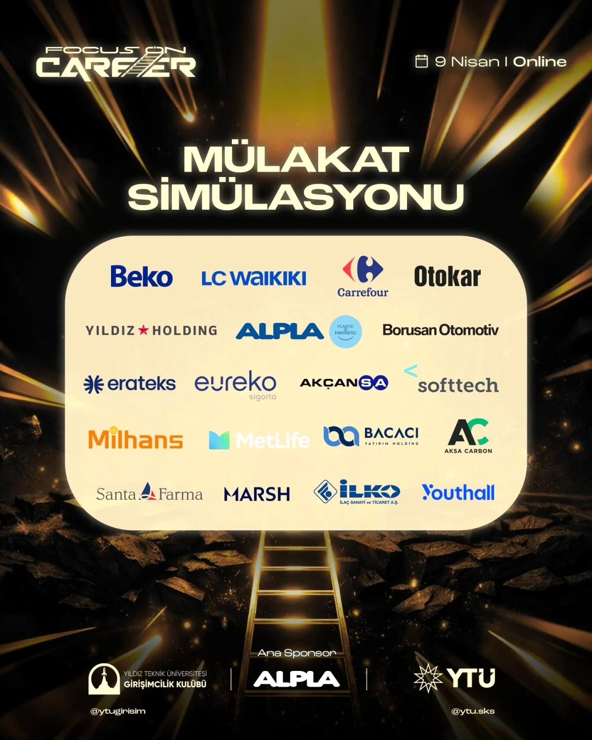 YTÜ Öğrencileri İçin Kritik Fırsat: Dev Şirketlerin İK'sıyla Mülakat Pratiği YTÜ Öğrencileri İçin Kritik Fırsat: Dev Şirketlerin İK'sıyla Mülakat Pratiği