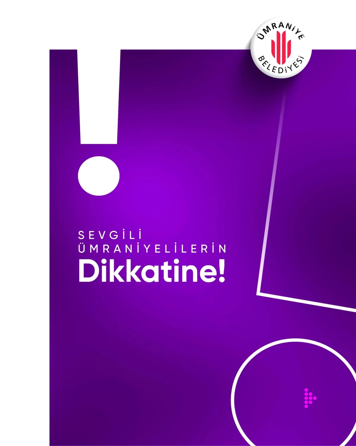 İstanbul Ümraniye Belediyesi'nin Bayram Mesajında Ne Dedi? İstanbul Ümraniye Belediyesi'nin Bayram Mesajında Ne Dedi?