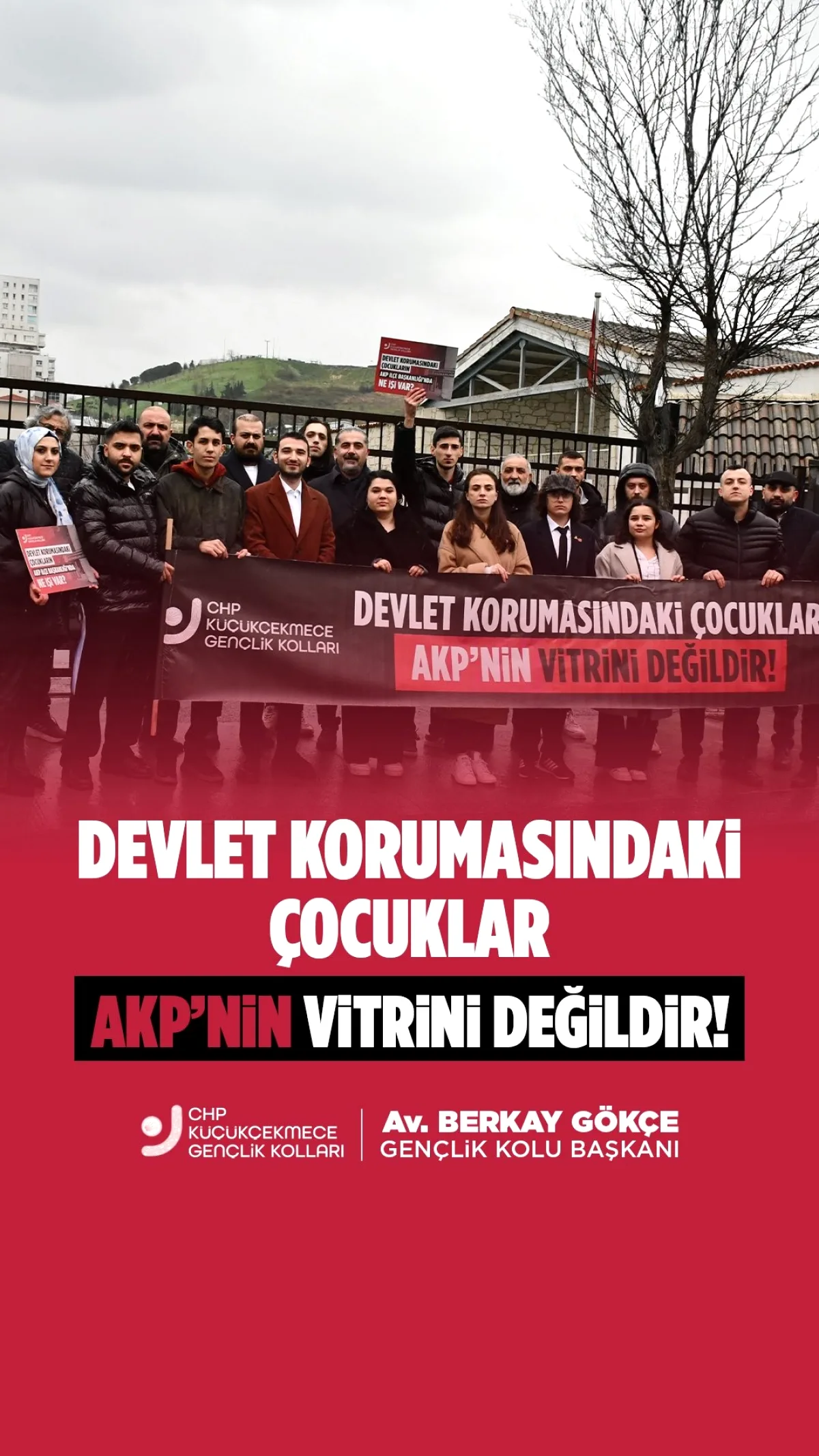 Küçükçekmece'de CHP'den Sert Tepki: Devlet Korumasındaki Çocuklar İddiası Küçükçekmece'de CHP'den Sert Tepki: Devlet Korumasındaki Çocuklar İddiası