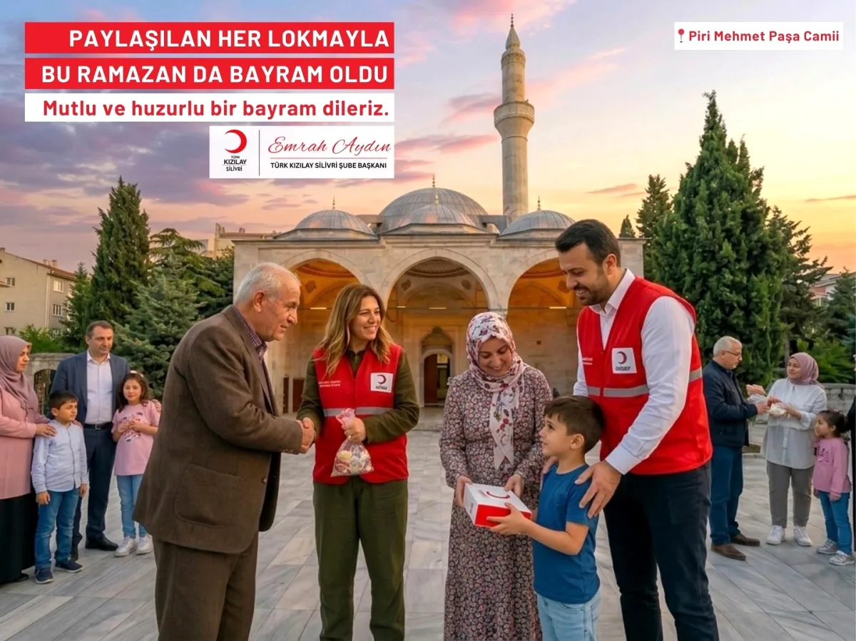 Silivri'de Ramazan Ruhu: Kızılay Şube Başkanı'ndan Bayram Mesajı ve Dayanışma Vurgusu Silivri'de Ramazan Ruhu: Kızılay Şube Başkanı'ndan Bayram Mesajı ve Dayanışma Vurgusu