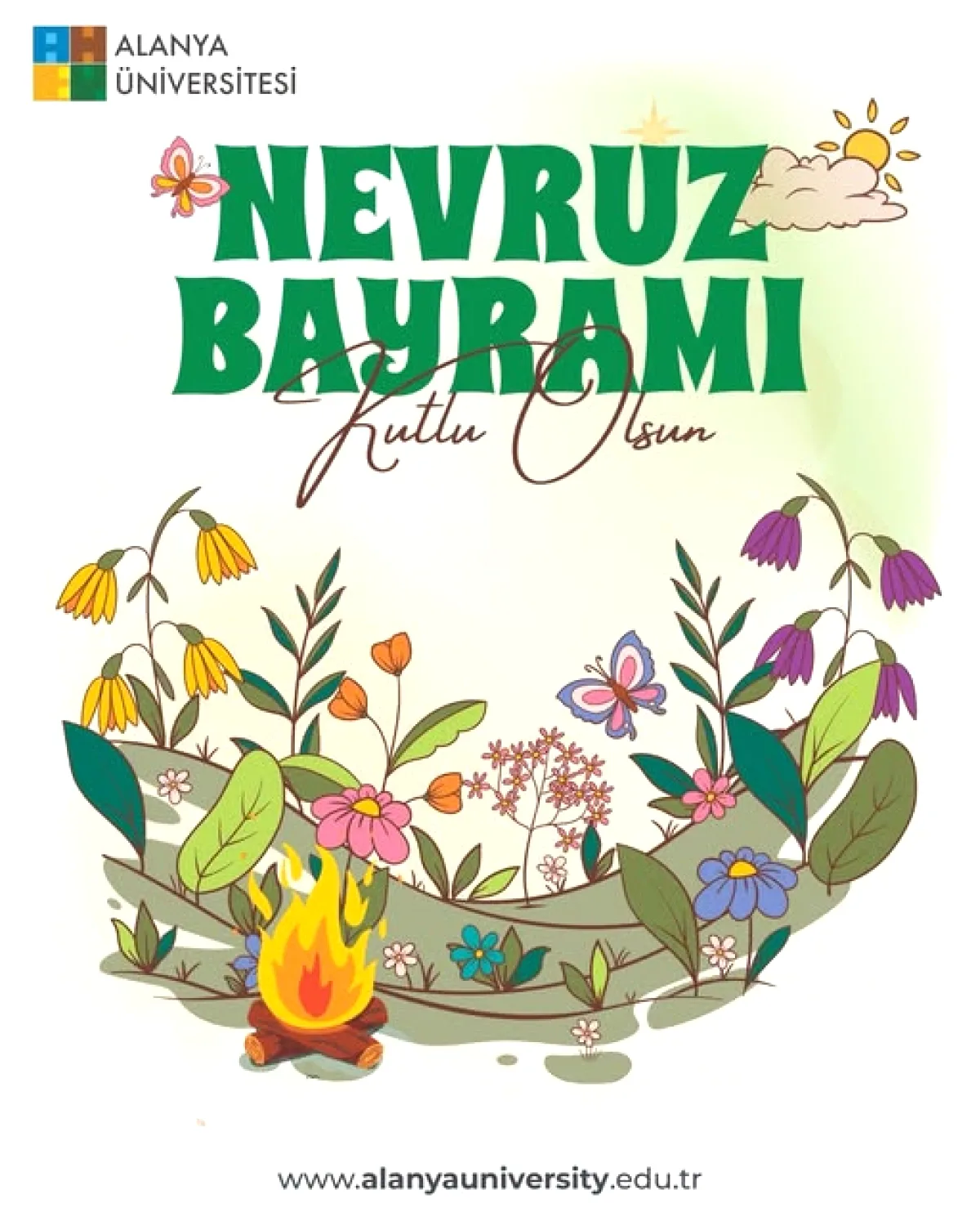 Alanya Üniversitesi'nden Nevruz Mesajı: Bahar Umut Getirsin Alanya Üniversitesi'nden Nevruz Mesajı: Bahar Umut Getirsin