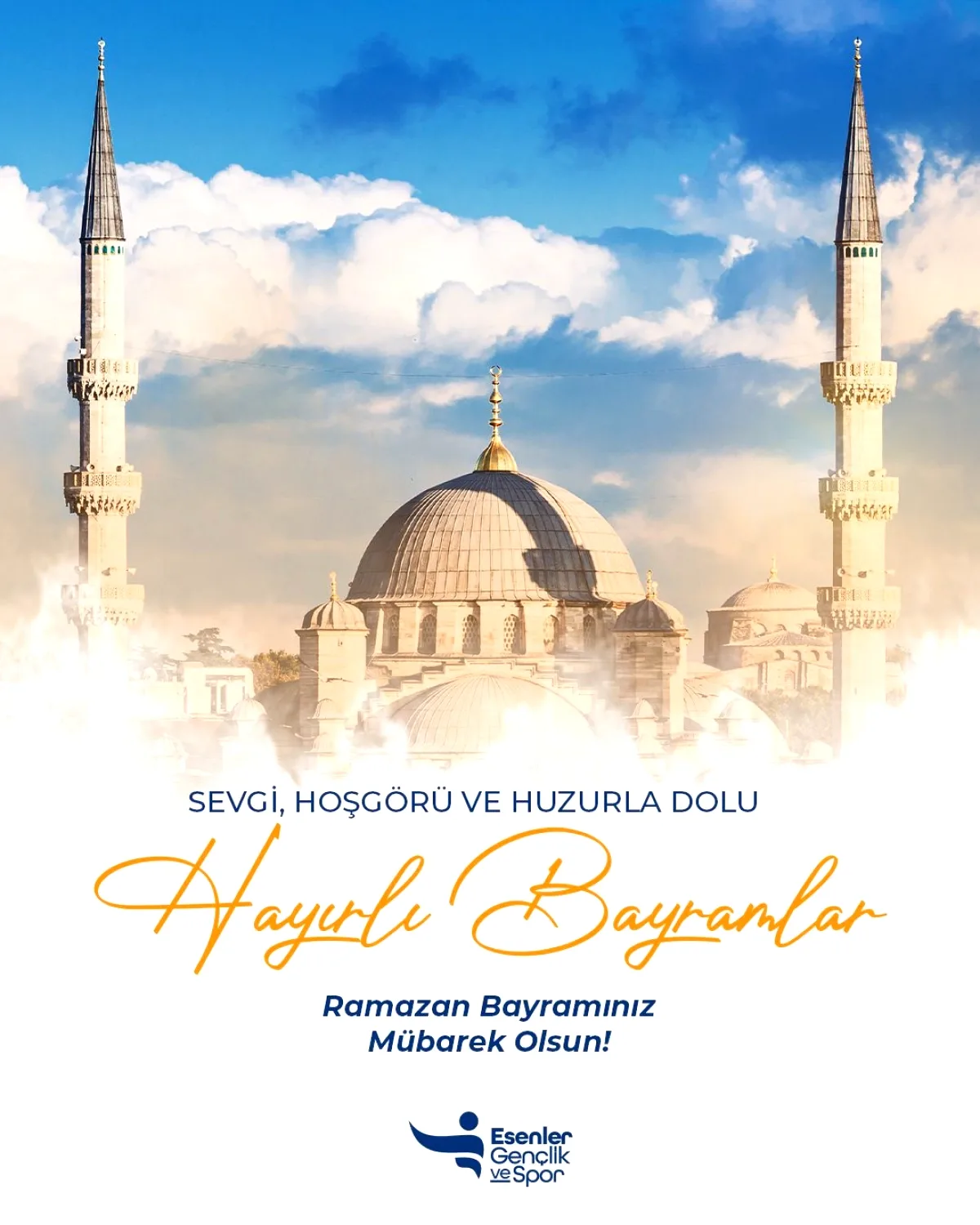 Esenler'de Bayram Mesajı: "Sevdiklerinizle Beraber" Vurgusu Öne Çıktı Esenler'de Bayram Mesajı: "Sevdiklerinizle Beraber" Vurgusu Öne Çıktı