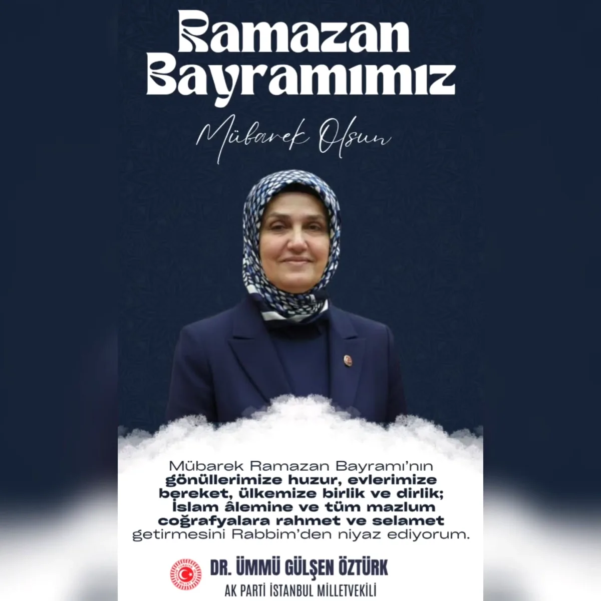 AK Partili Vekil Öztürk'ün Bayram Duasında Dikkat Çeken Vurgu AK Partili Vekil Öztürk'ün Bayram Duasında Dikkat Çeken Vurgu
